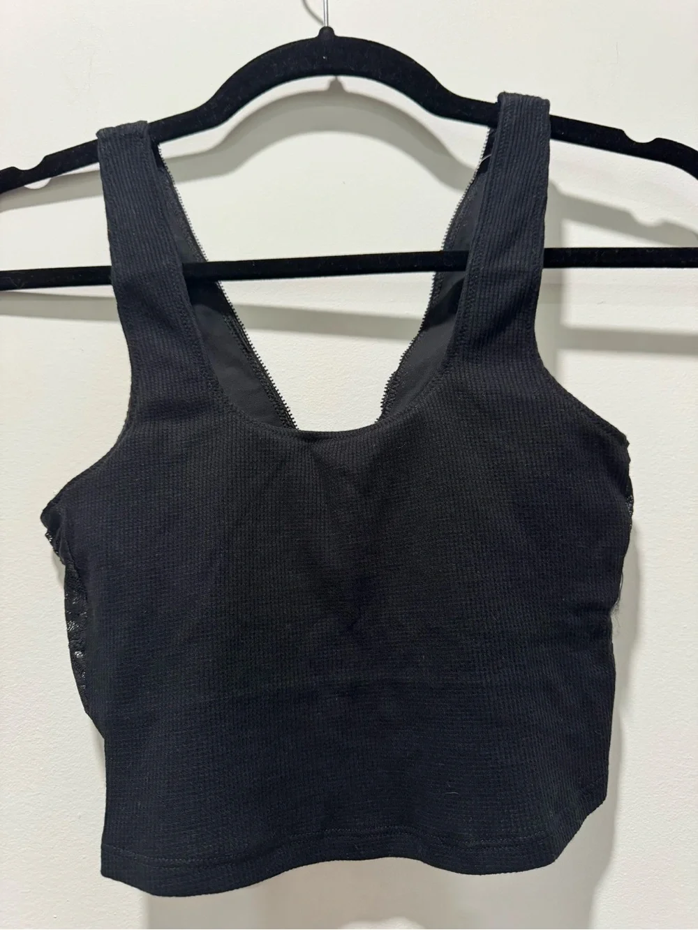 aerie Black Lace V-Neck Bralette | New with Tags